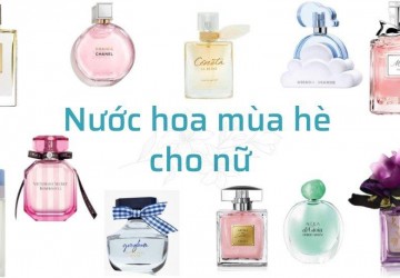 [Review] 10 nước hoa mùa hè cho nữ được yêu thích nhất